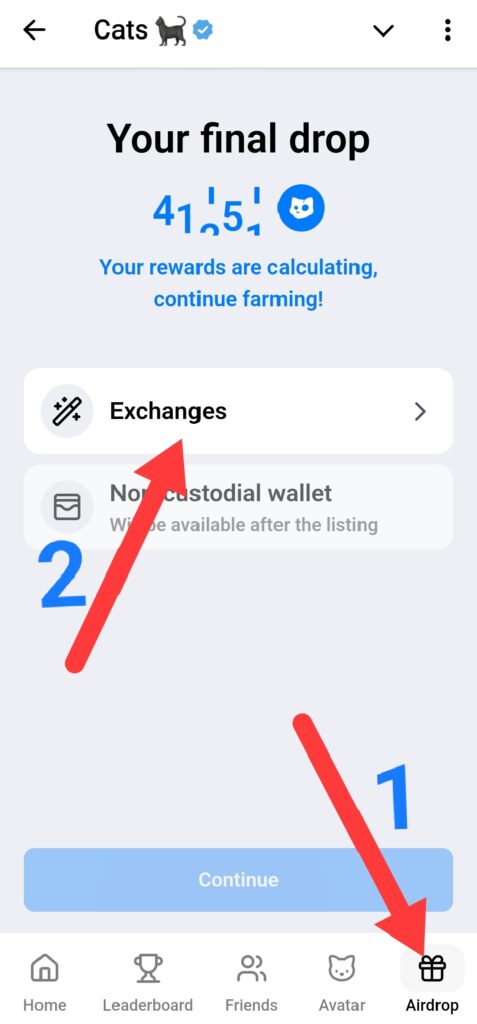Cats Airdrop Bitget Withdrawal Process