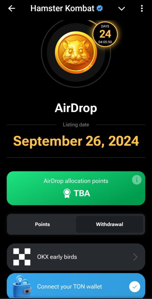 Hamster Kombat Listing Exchanges