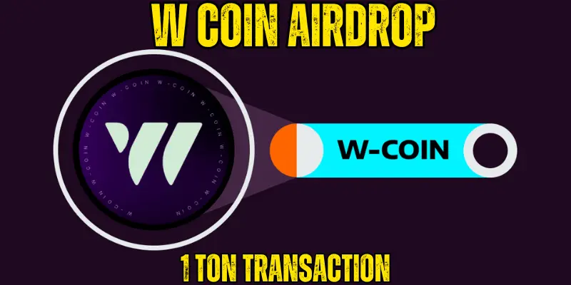W Coin Airdrop 1 TON Transaction is Necessary or Not